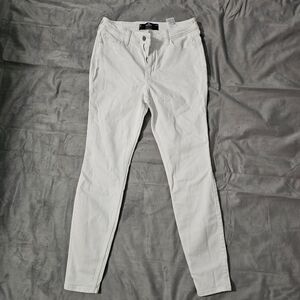 Hollister 6R white jeans